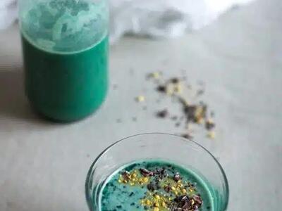 Smoothie a la spiruline