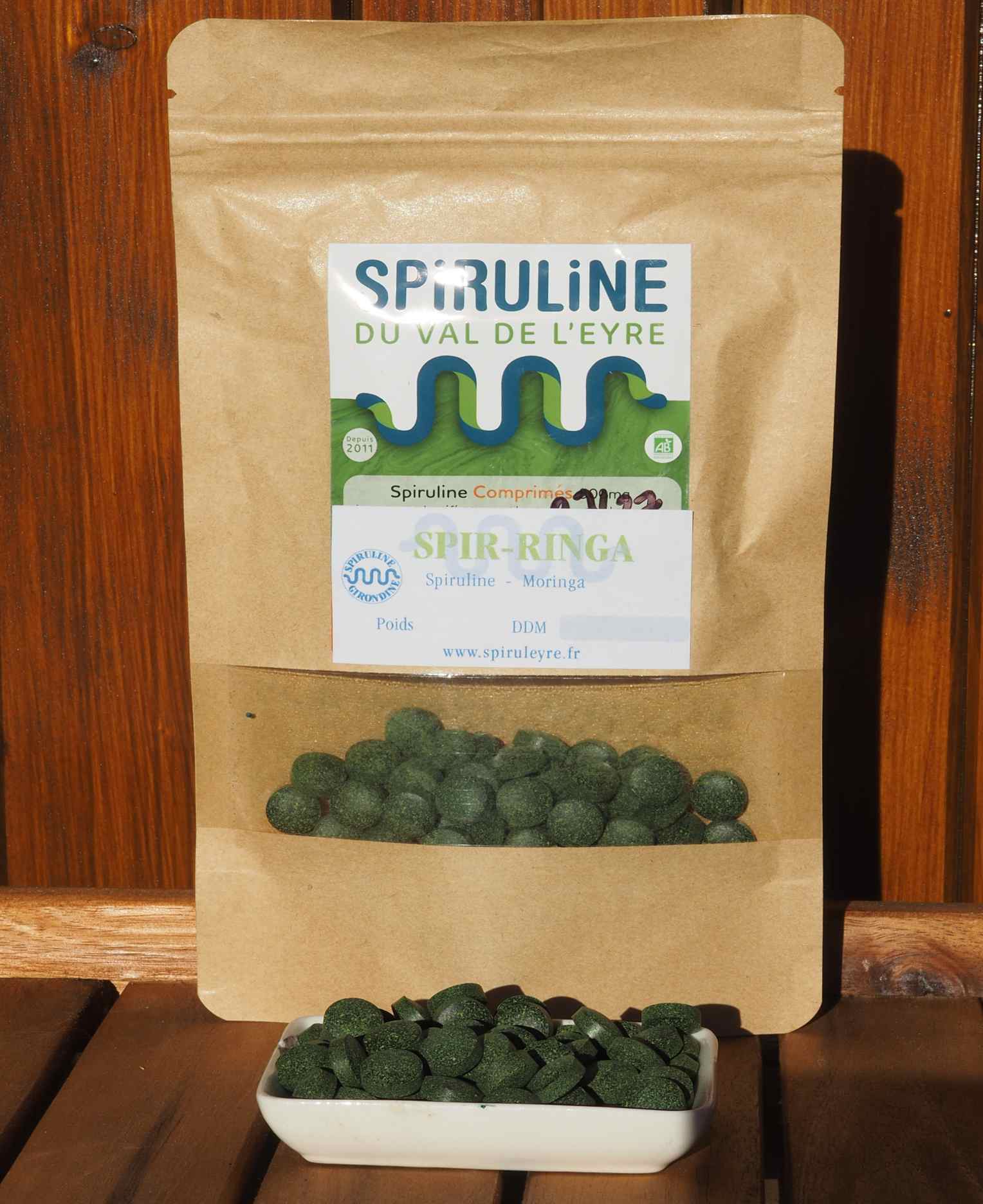 NOUVEAUTE : Comprimés  Spiruline  Moringa